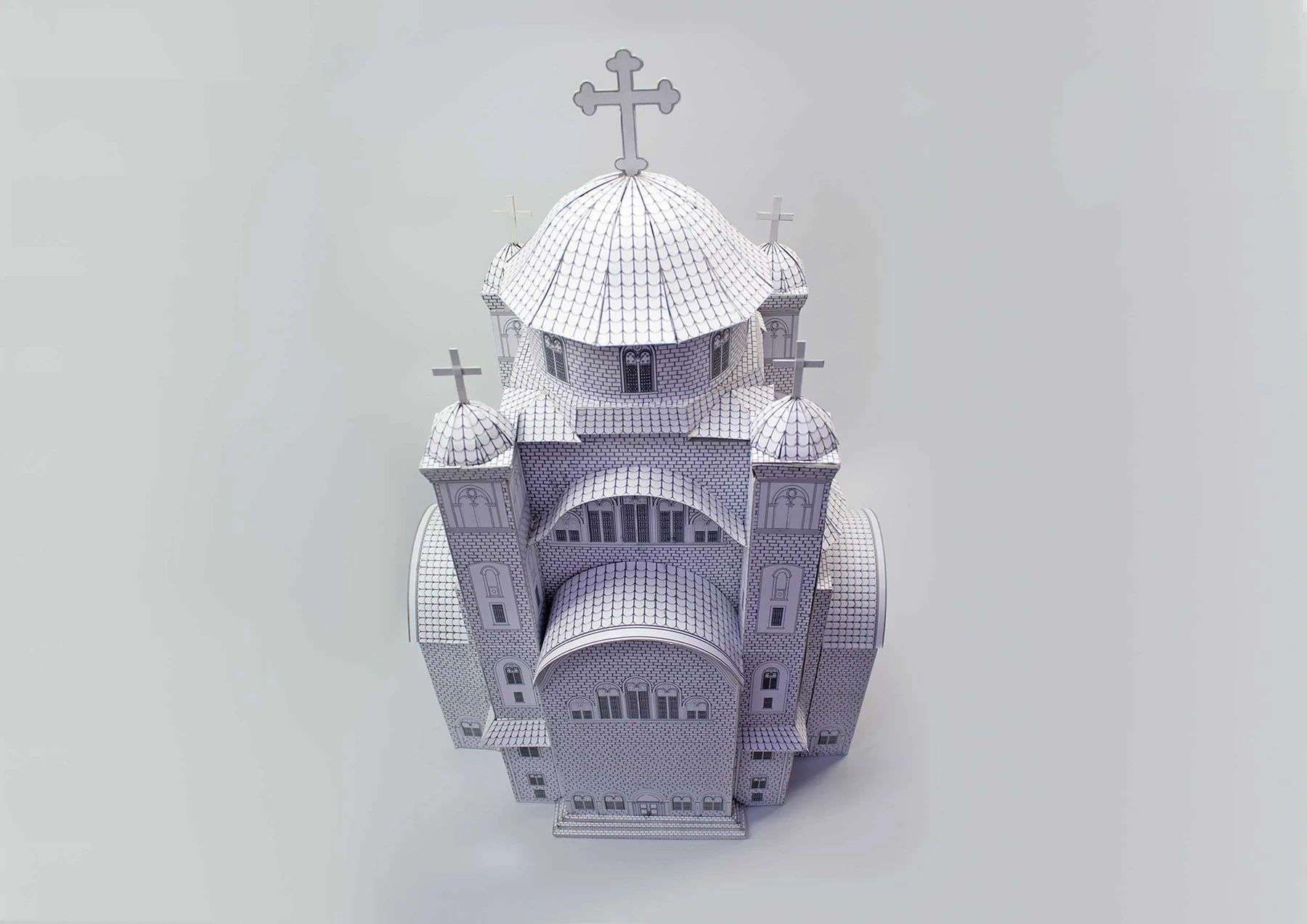 Bespoke silver tabernacle • Православные церковные предметы