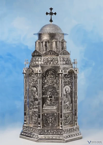 Sterling silver altar tabernacle (ART8-1.2) • Ecclesiastical silver items • Church supplies