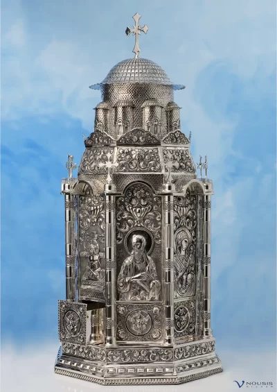 Sterling silver altar tabernacle (ART8-1.3) • Ecclesiastical silver items • Church supplies