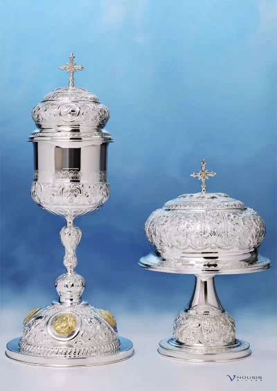 Sterling silver chalices (DIS2-1.1) • Ecclesiastical Liturgical items • Church utensils