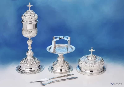 Sterling silver chalices (DIS2-1.2) • Ecclesiastical Liturgical items • Church utensils