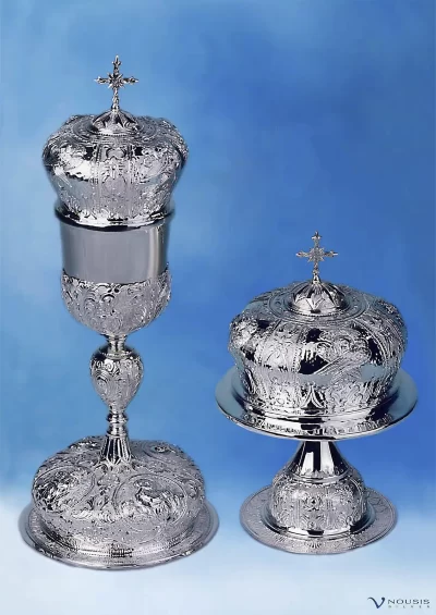 Sterling silver chalices (DIS3-1.1) • Ecclesiastical Liturgical items • Church utensils