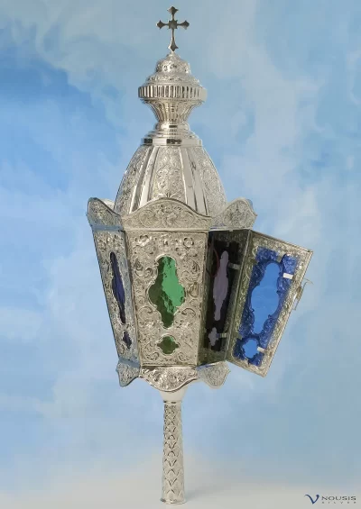 Nousis Silver • Ecclesiastical liturgical items, Icon, Cross, Chalices, Vigil Lamps • Church supplies