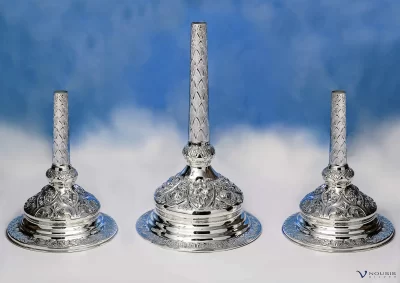 Cherubim's sterling silver base (EKS.V-2.2) • Ecclesiastical items • Church utensils