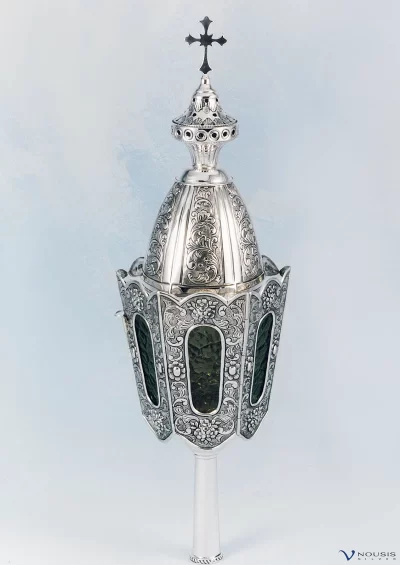 Sterling silver Lantern (FAN1-1.1) • Greek orthodox ecclesiastical church utensils