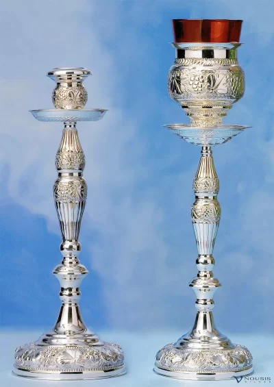 Sterling silver vigil lamp (KANT-2.1) • Church supplies • Ecclesiastical items • Church utensils