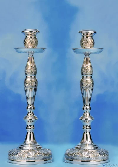 Sterling silver candelabras (KANT-2.2) • Church supplies • Ecclesiastical items • Church utensils