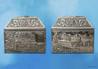 Sterling silver reliquary (LIP.G-1.7) • Ecclesiastical church utensils • Limassol - Cyprus