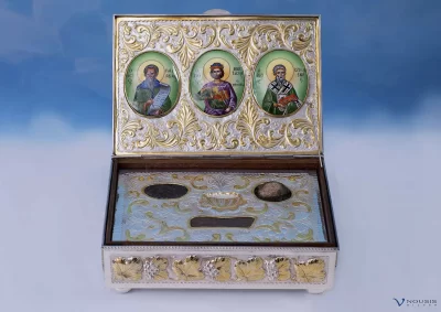 Sterling silver reliquary (LIP.SM-2.2) • Ecclesiastical church utensils • Limassol - Cyprus