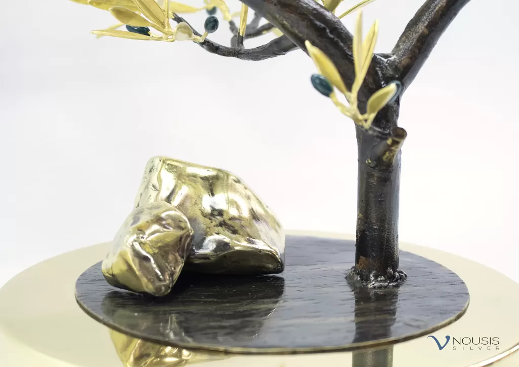 Bronze Olive Tree Sculpture (O-BB-6.4) • Бронзовое оливковое дерево