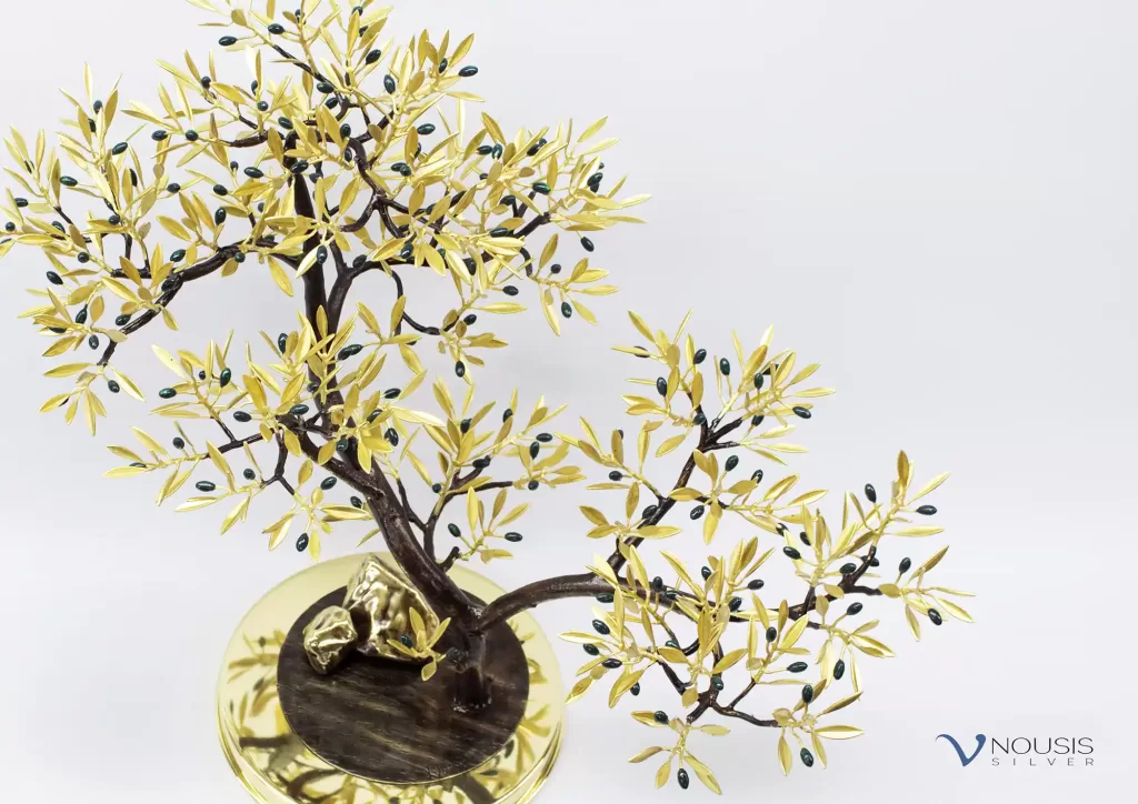 Bronze Olive Tree Sculpture (O-BB-6.5) • Бронзовое оливковое дерево